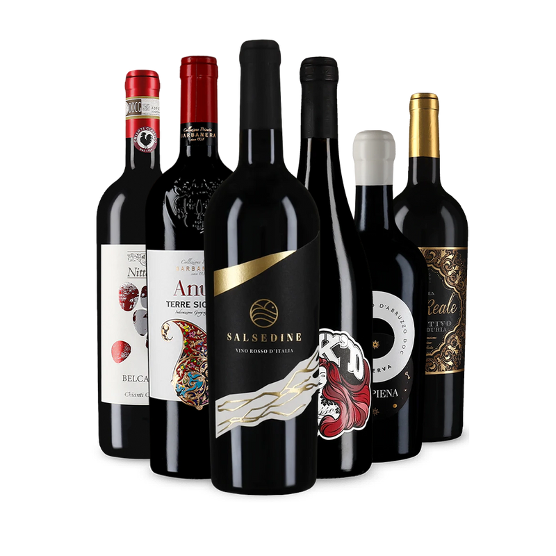 Wine in Black Pizza, Pasta & Amore-Paket