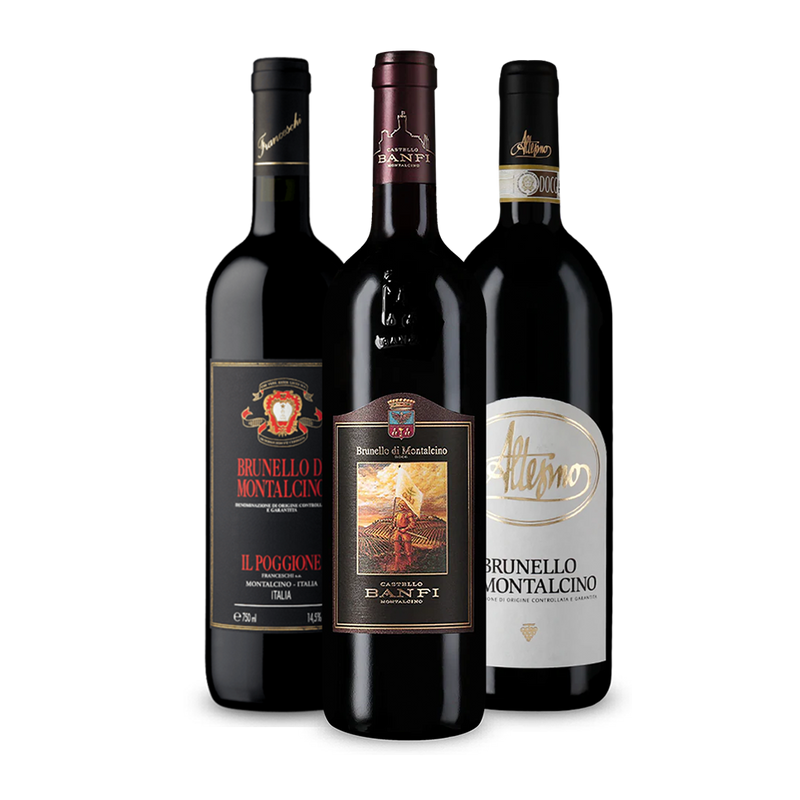 Wine in Black Brunello di Montalcino-Paket