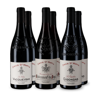 3x2 Rhône-Paket bei Wine in Black