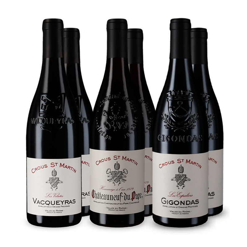 3x2 Rhône-Paket bei Wine in Black