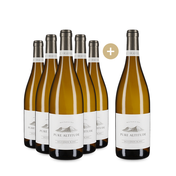 5+1 Flaschen Pure Altitude Sauvignon Blanc Haute Vallée de l'Aude 2023