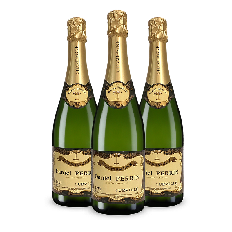 3 Flaschen Cuvée Brut Millésimé 2011